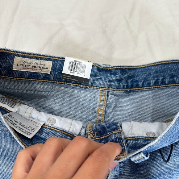 LEVI'S LUXOR STREET 501 MID THIGH SHORTS - Picture 8 of 12